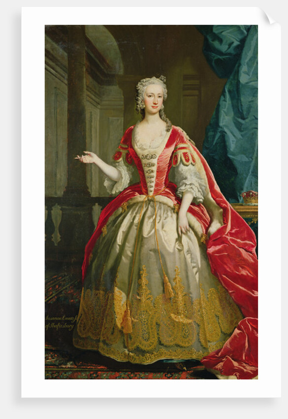 Susanna, 4th Countess of Shaftesbury, 1744 by Joseph Highmore