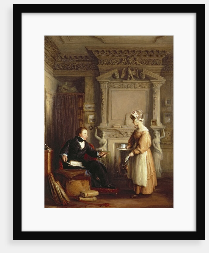John Sheepshanks and his maid by William Mulready