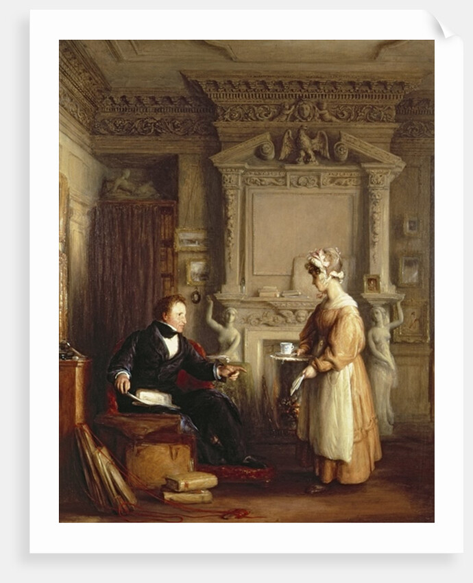 John Sheepshanks and his maid by William Mulready
