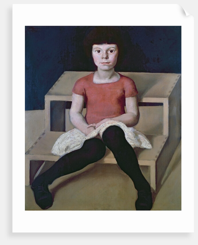The Artist's Youngest Daughter, 1920 by Albin Egger-Lienz