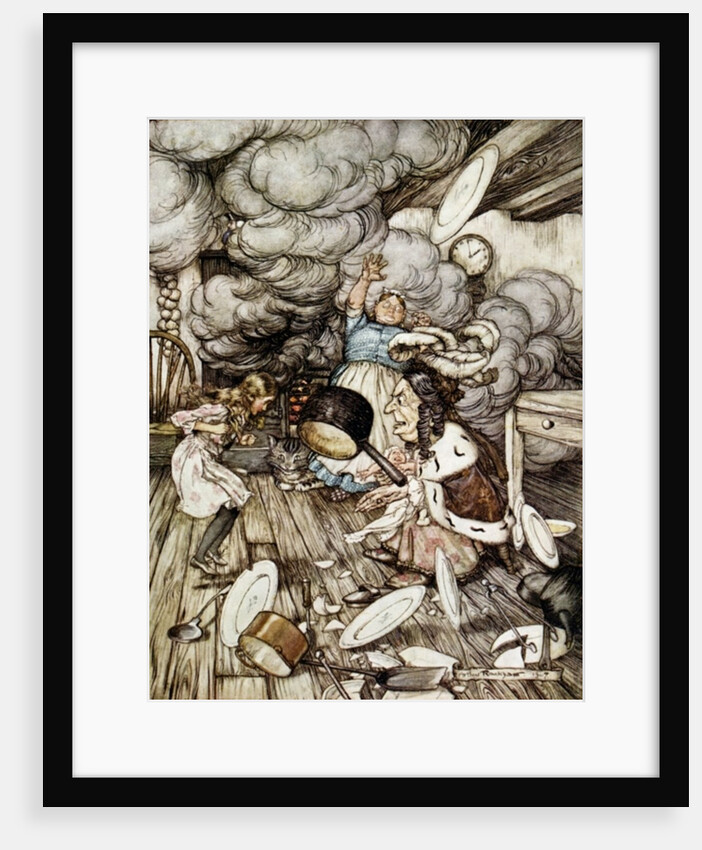 In the Duchess's Kitchen by Arthur Rackham