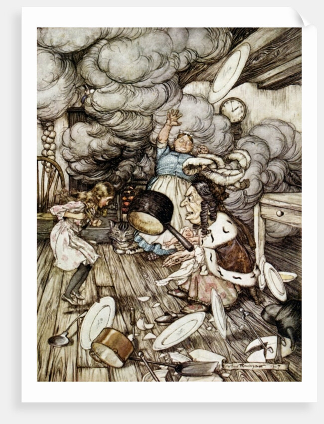 In the Duchess's Kitchen by Arthur Rackham