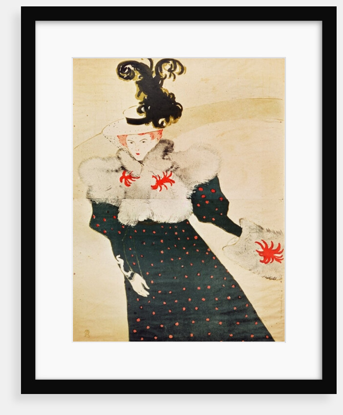 Poster advertising 'La Revue Blanche', 1895 by Henri de Toulouse-Lautrec