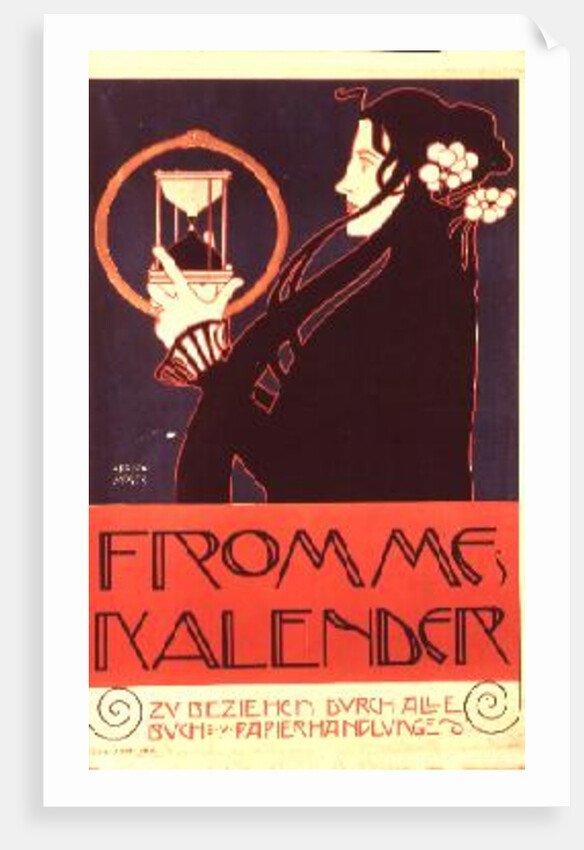 Design for the Frommes Calendar, for the 14th Exhibition of the Vienna Secession, 1902 by Koloman Moser