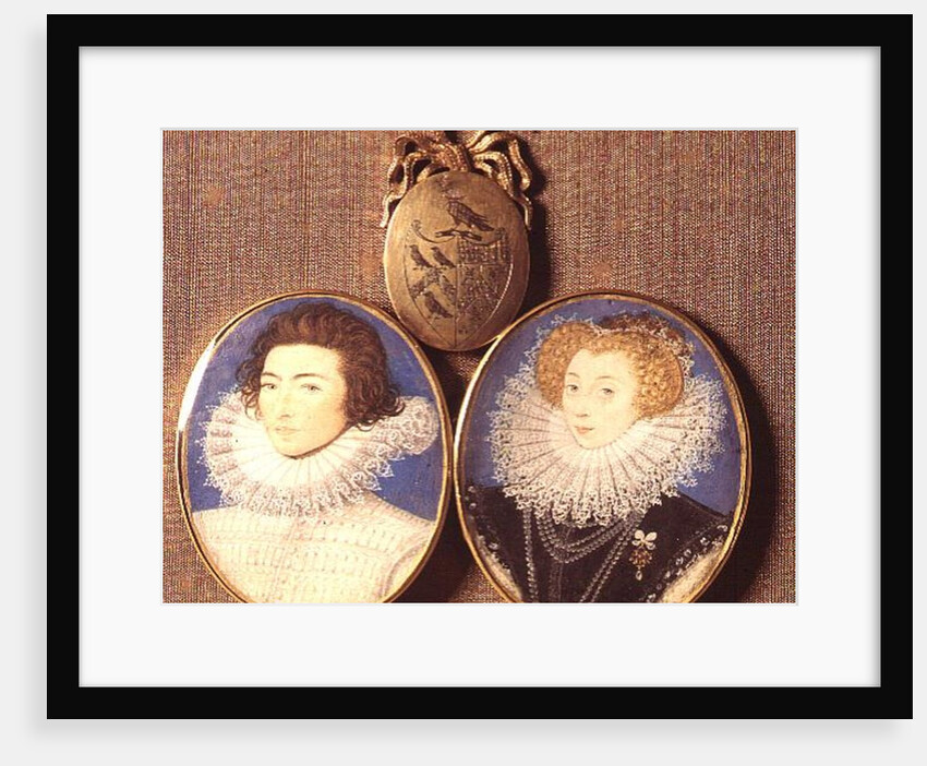 John Croker and his wife Frances by Nicholas Hilliard