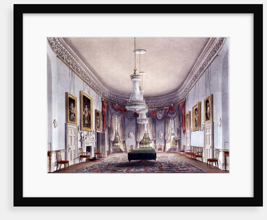 The Dining Room, Frogmore by William Henry Pyne