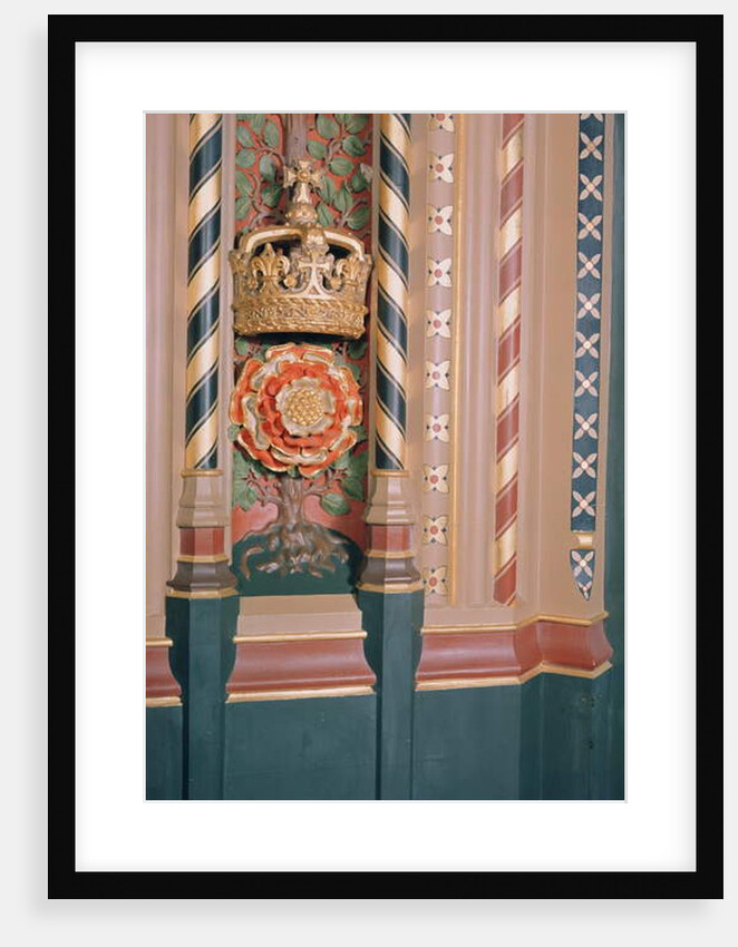 Detail of door architecture in the Royal Gallery, c.1841 by Charles & Pugin Augustus Barry