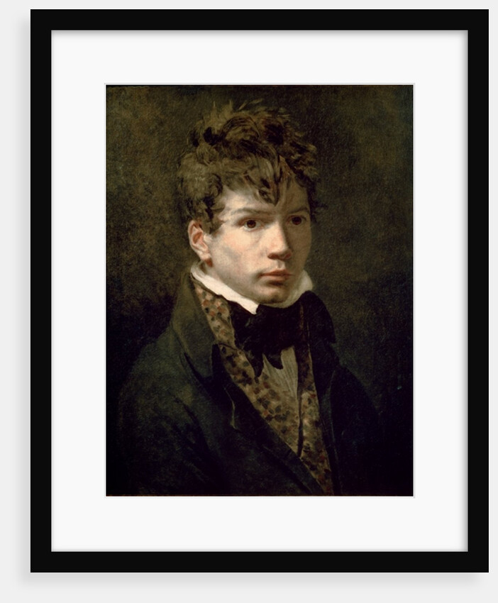 Portrait of the Young Ingres 1790s by Jacques Louis David