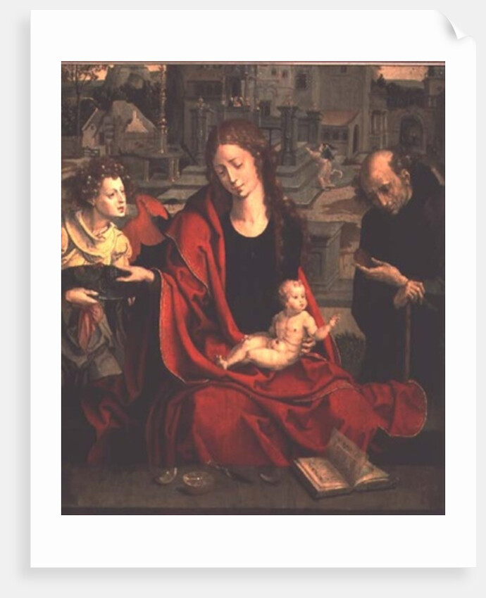 The Holy Family, 16th century by Pieter Coecke van Aelst