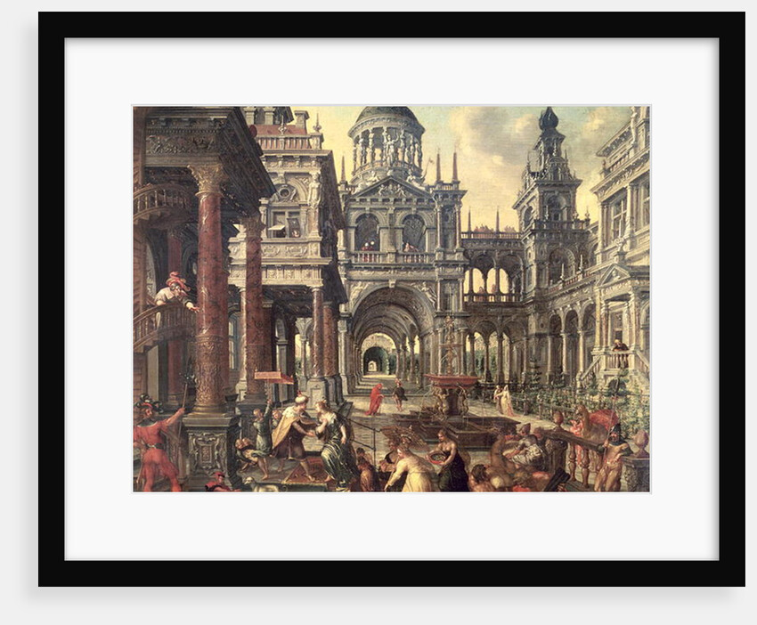 King Solomon and the Queen of Sheba by Jacob de Vries