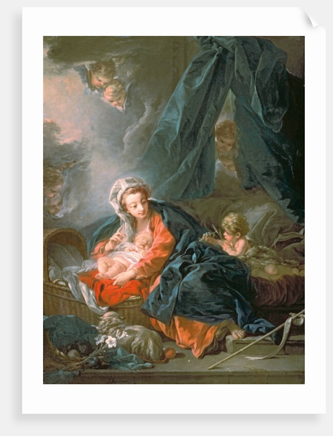 Madonna and Child, 18th century by Francois Boucher