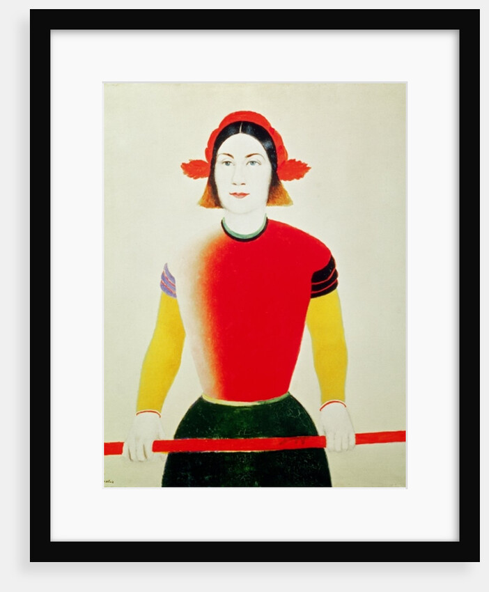 Girl with a Pole by Kazimir Severinovich Malevich