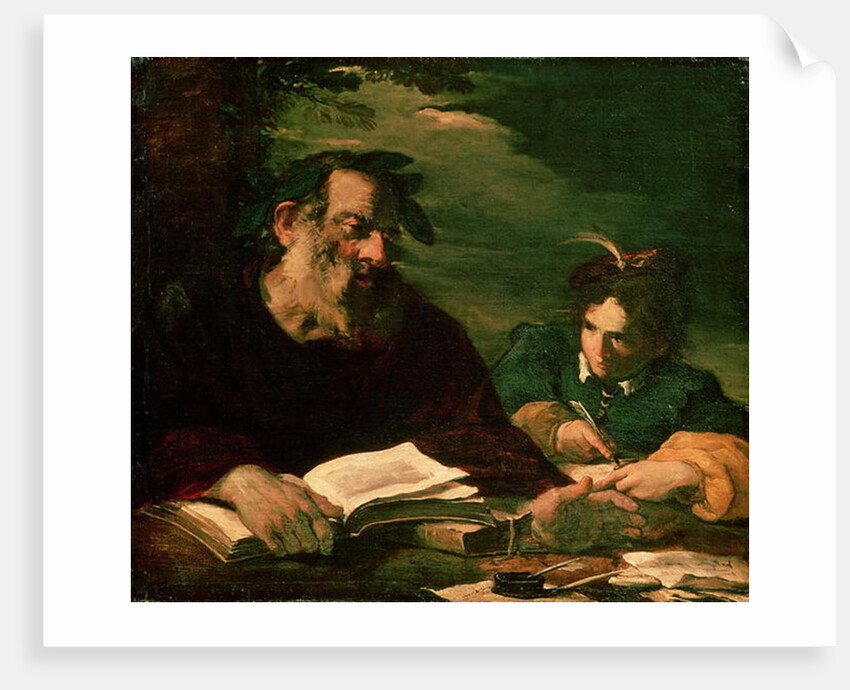 Homer Dictating his Poem by Pier Francesco Mola