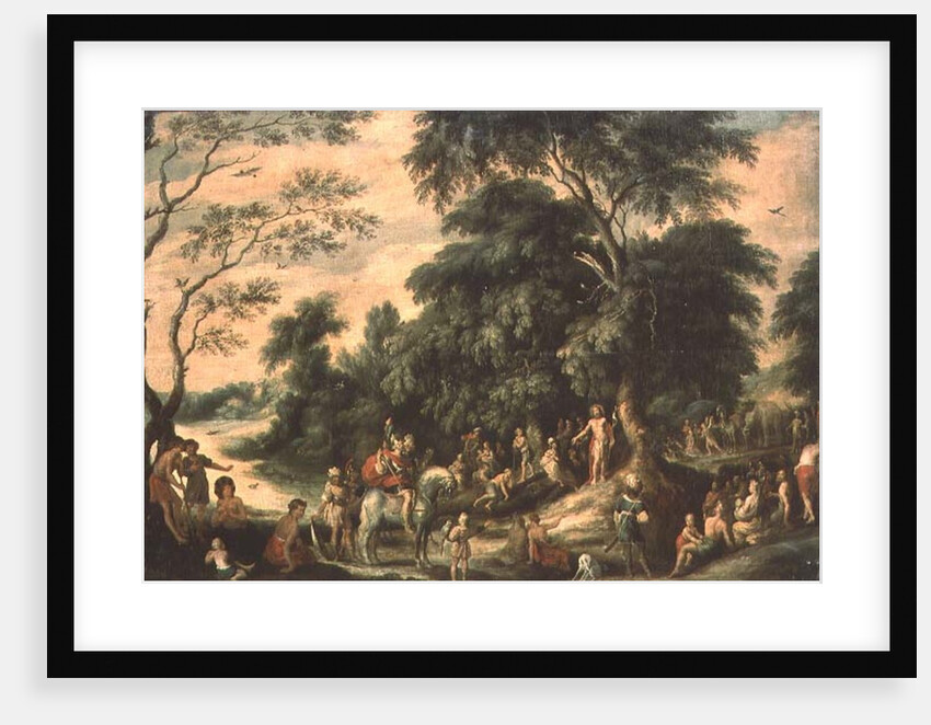 St. John the Baptist Preaching by A. Keyrinx