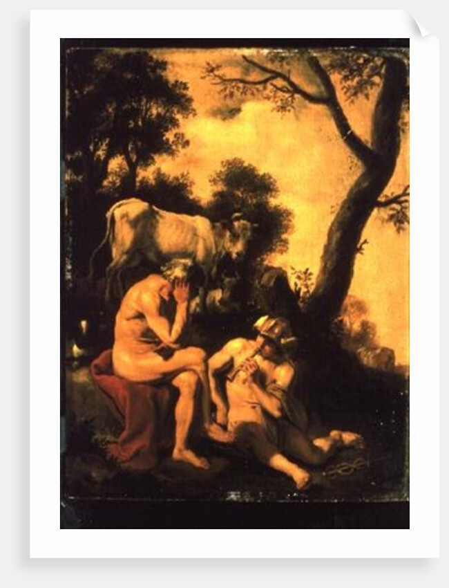 Mercury and Argus by Cornelius Holsteyn