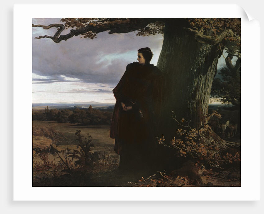 Queen Isabella's Farewell to Transylvania, 1863 by Sandor Wagner