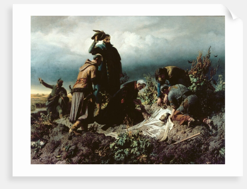 The Discovery of King Louis II's Body by Bertalan Szekely