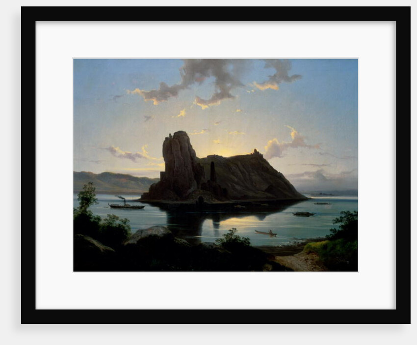 The Castle of Deveny, Hungary by Janos Hofbauer