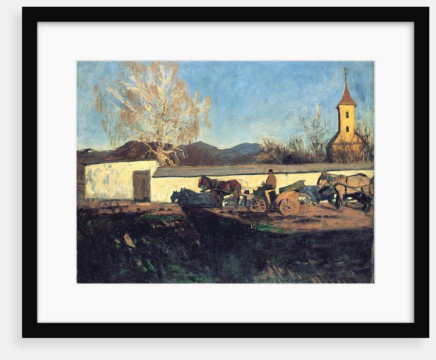 Evening in March by Karoly Ferenczy