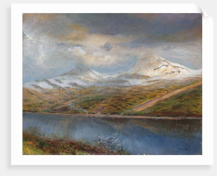 Landscape in the Tatra Mountains by Laszlo Mednyanszky