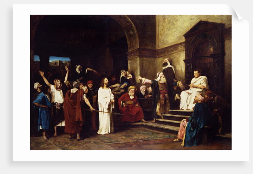 Christ Before Pilate by Mihaly Munkacsy