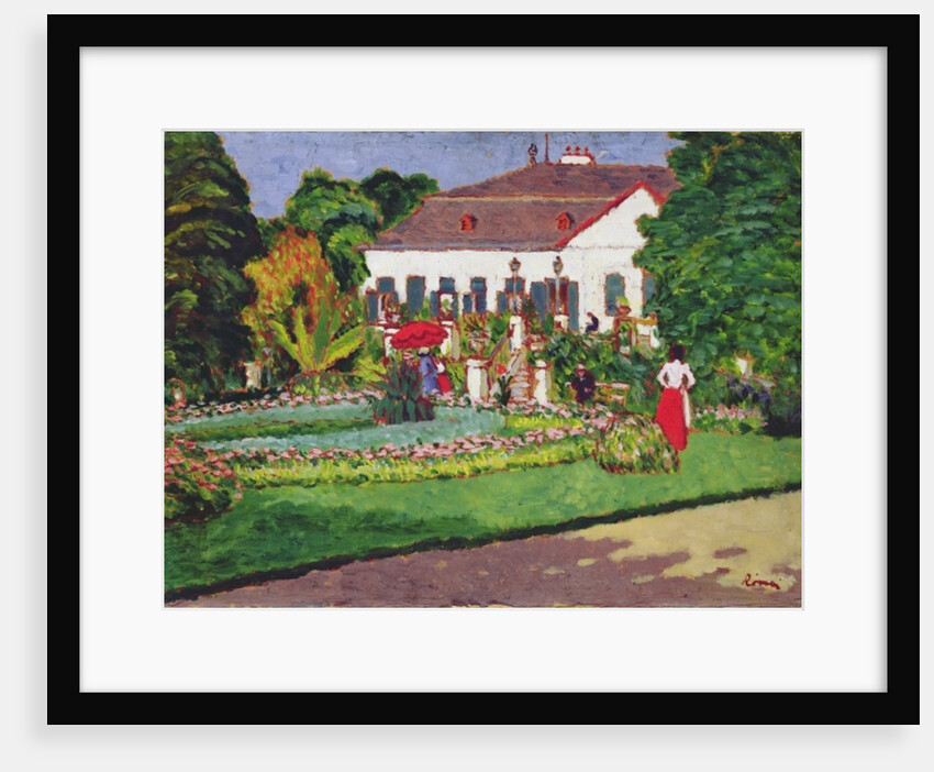 Manor House in Kertvelyes, 1907 by Jozsef Rippl-Ronai
