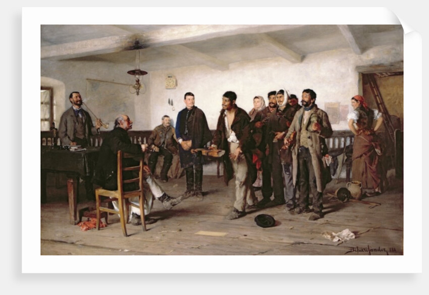 In Front of the Magistrate by Bihari Sandor