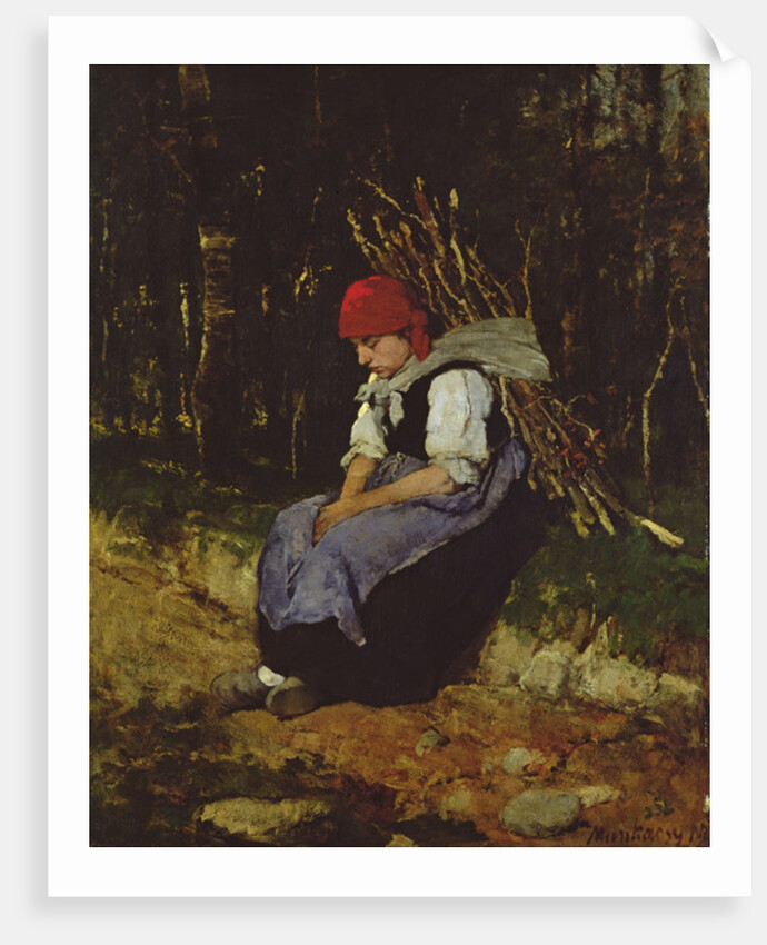 The Faggot Gatherer by Mihaly Munkacsy