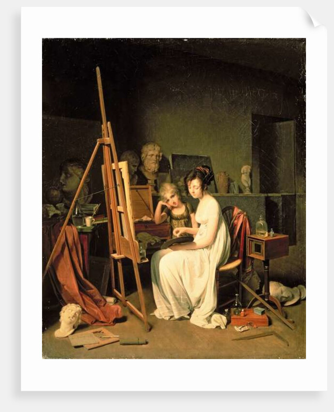 Artist's Studio by Louis Leopold Boilly