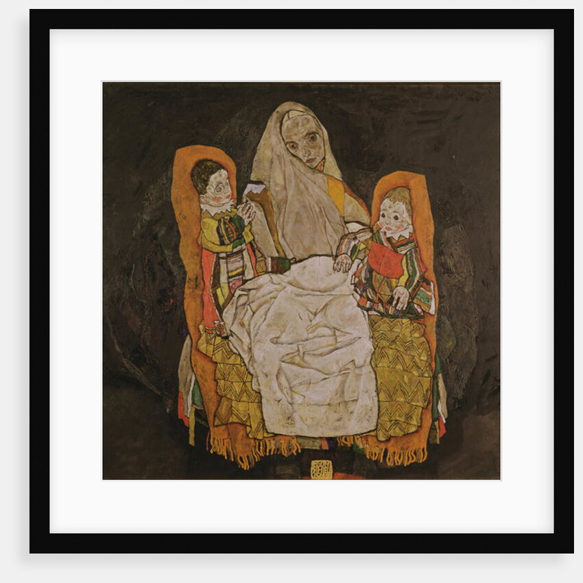 Mother with Two Children, 1915-17 by Egon Schiele