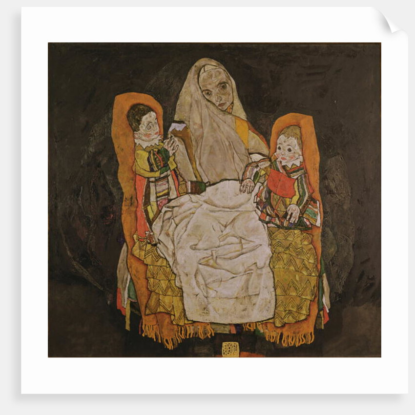 Mother with Two Children, 1915-17 by Egon Schiele