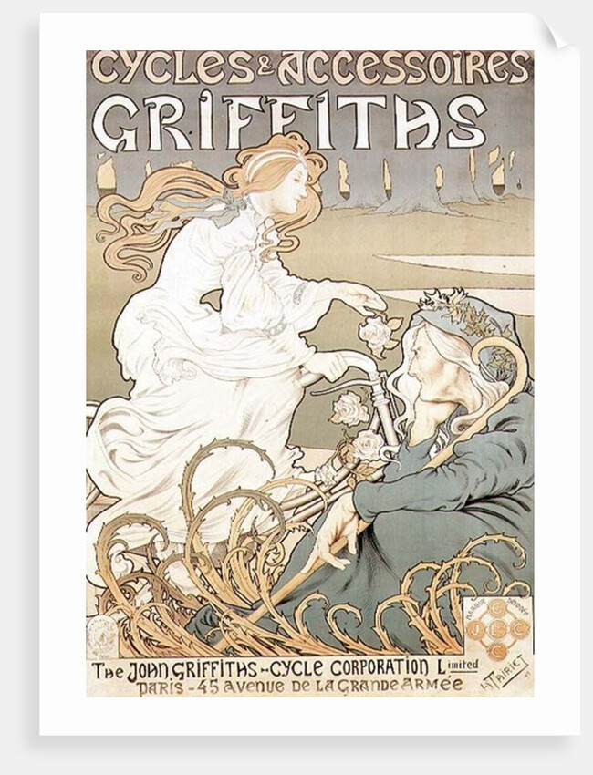 Cycling poster by Tairiet, c.1898 by Anonymous