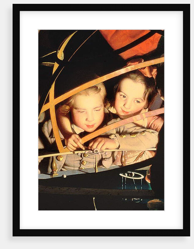Children inspecting the Orrery, c.1766 by Joseph Wright of Derby