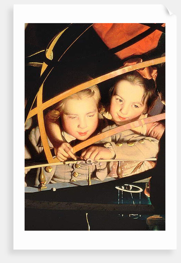 Children inspecting the Orrery, c.1766 by Joseph Wright of Derby