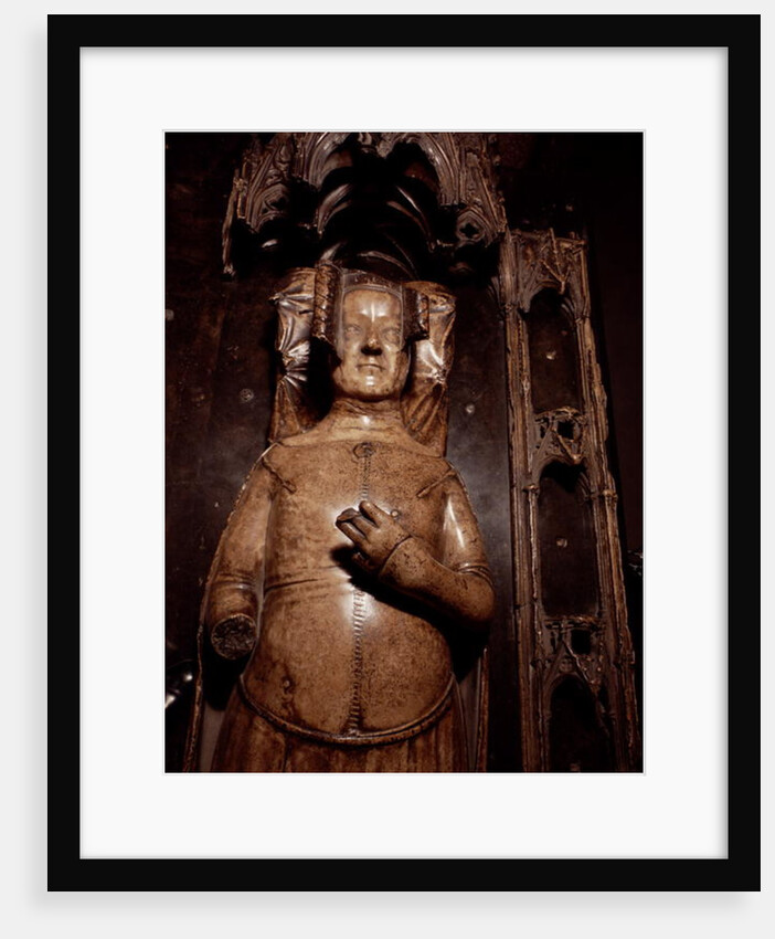 Effigy of Philippa of Hainault by Jean de Liege