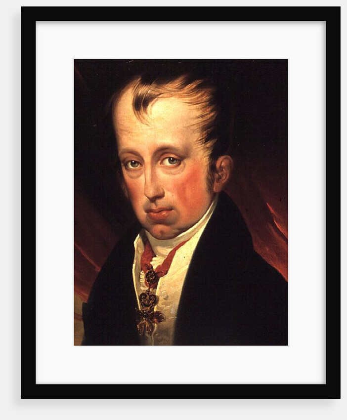 Portrait of Ferdinand I, Emperor of Austria, 19th century by Friedrich von Amerling