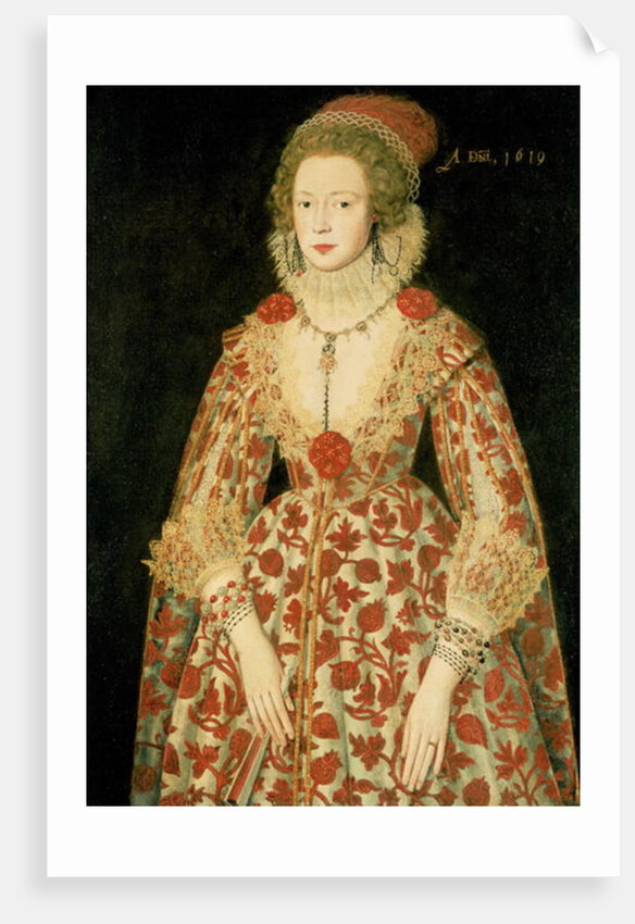 Portrait of a Lady, 1619 by Marcus the Younger Gheeraerts