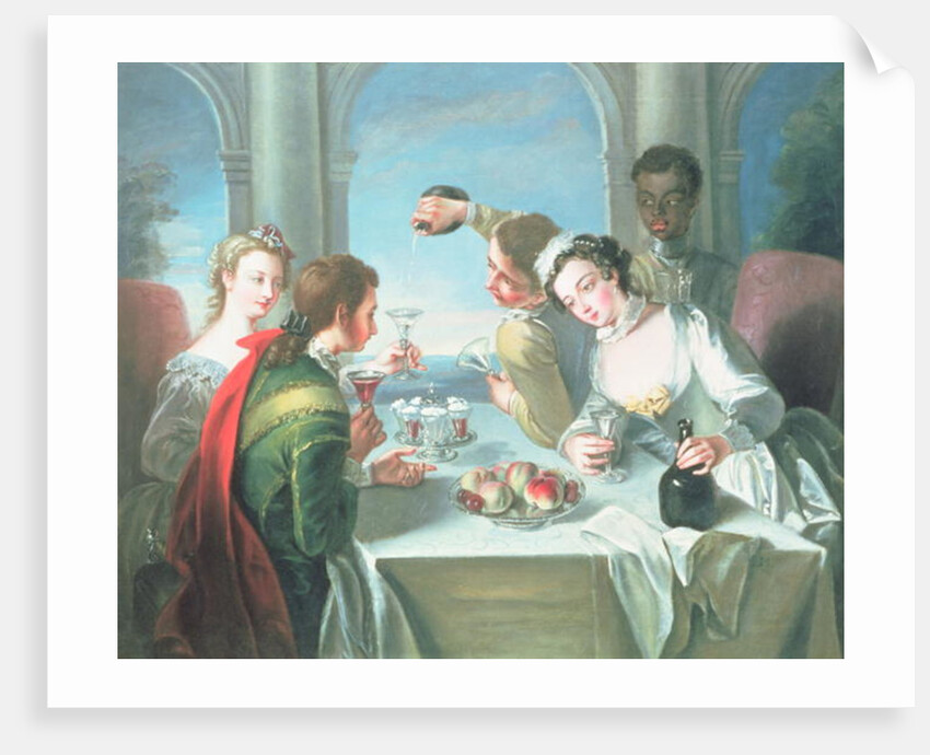 The Five Senses: The Sense of Taste, after Philippe Mercier by School French