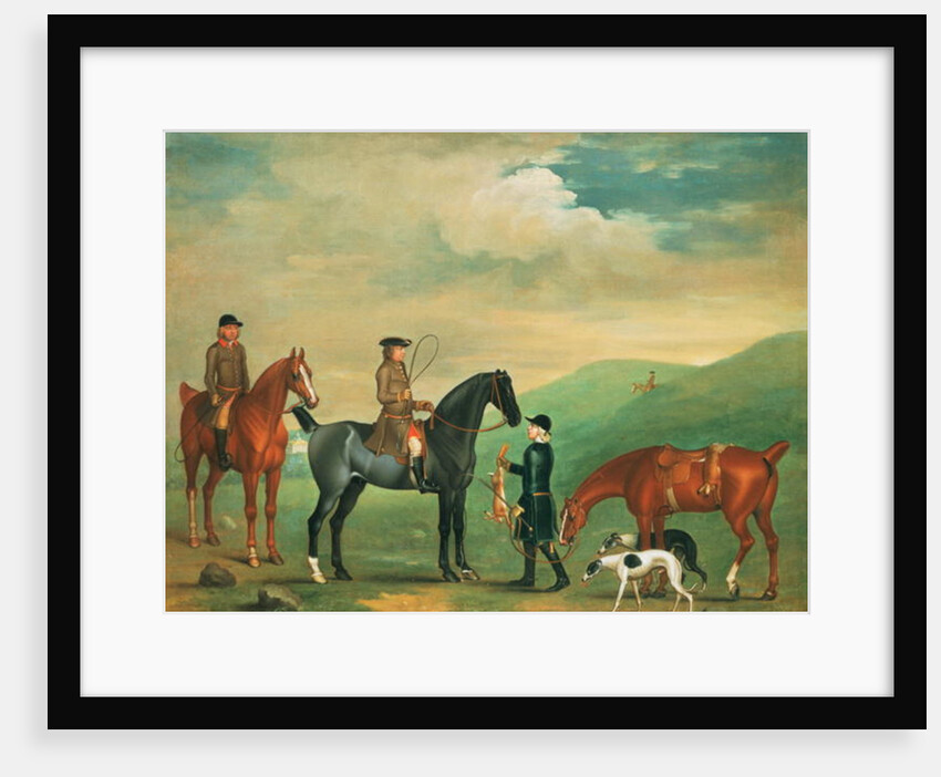 The 4th Lord Craven coursing at Ashdown Park by James Seymour