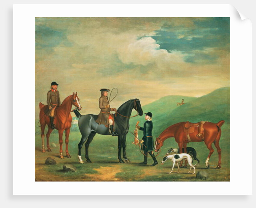 The 4th Lord Craven coursing at Ashdown Park by James Seymour