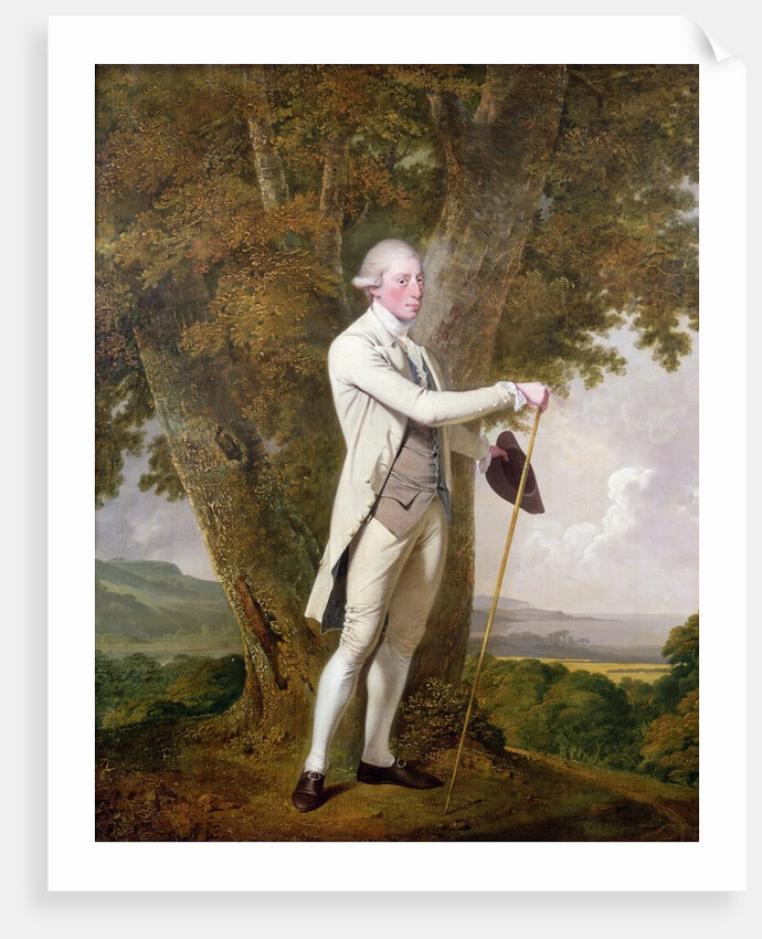 Portrait of John Milnes, 12th Duke of St. Albans c.1771-72 by Joseph Wright of Derby