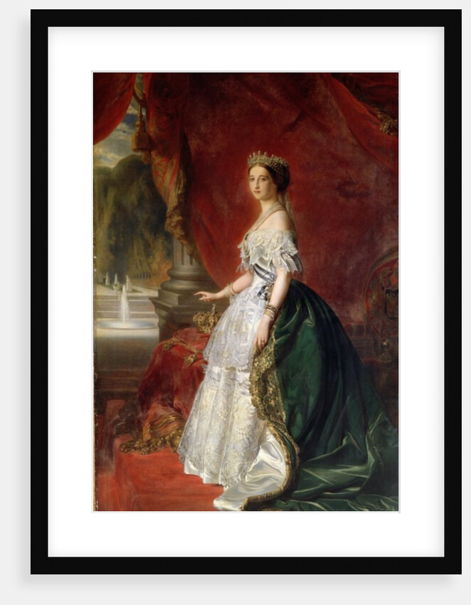 Portrait of Empress Eugenie of France by Austrian School
