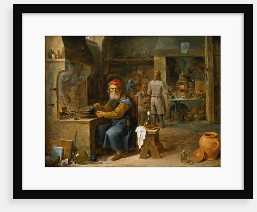 The Alchemist, 1652 by David the Younger Teniers