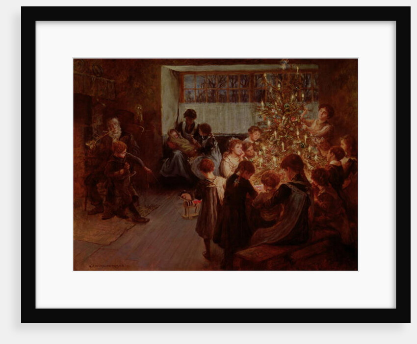 The Christmas Tree, 1911 by Albert Chevallier Tayler