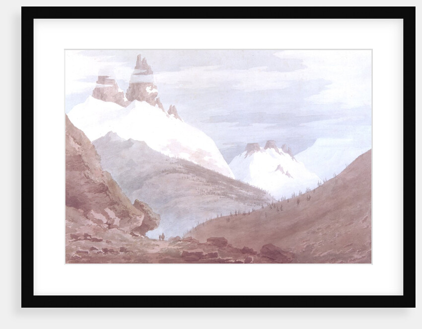 Chamonix and Martigny by John Robert Cozens