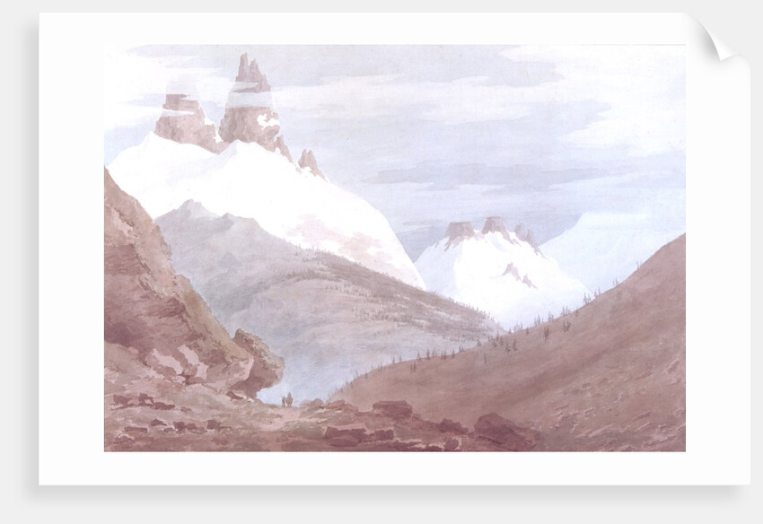 Chamonix and Martigny by John Robert Cozens