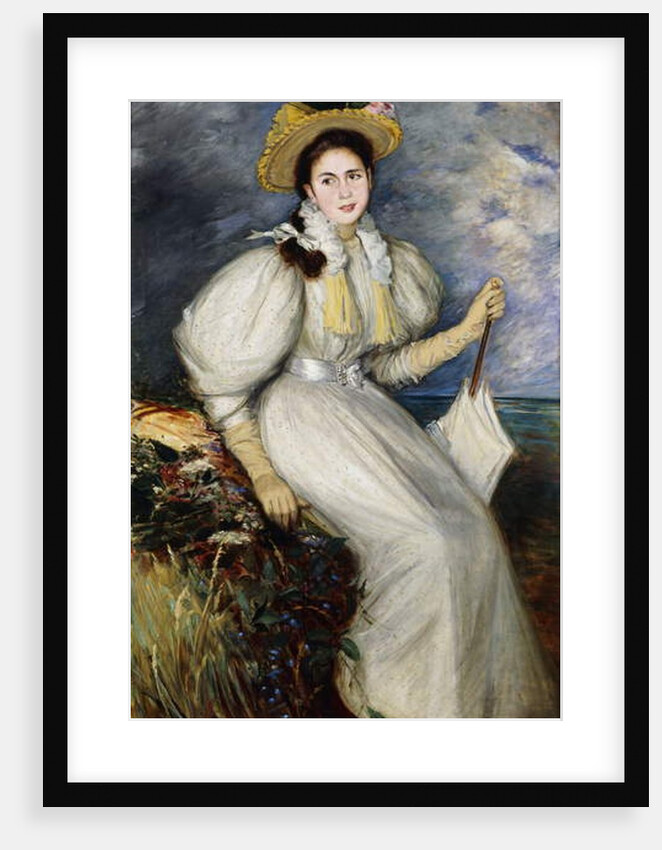 Portrait of a Young Woman, 1895 by Jacques-Emile Blanche