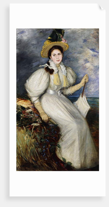 Portrait of a Young Woman, 1895 by Jacques-Emile Blanche