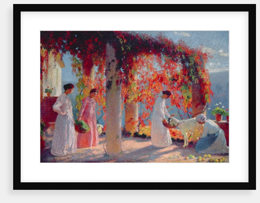 The Pergola at Marquayrol by Henri Martin