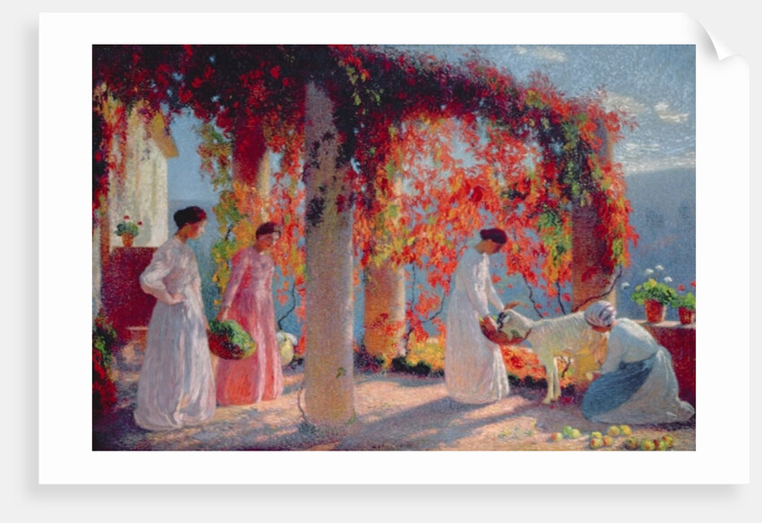 The Pergola at Marquayrol by Henri Martin